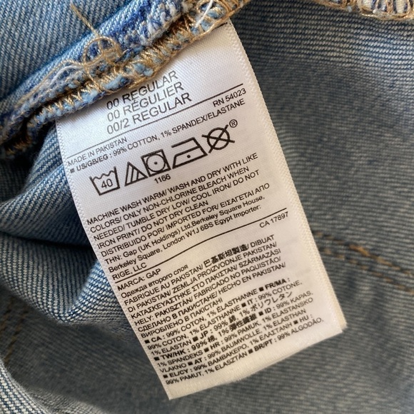 Gap 1969 skinny jeans size 24r - Picture 7 of 13